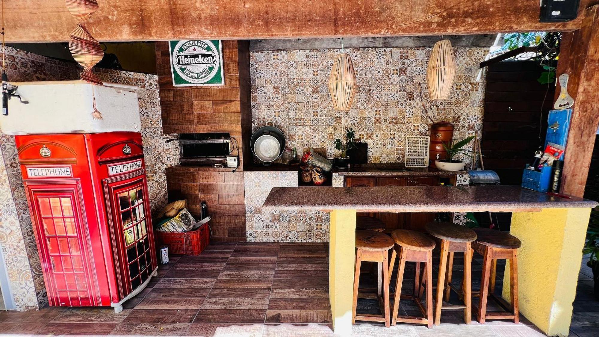 Casa Com 4 A 400 M Da Casa de férias *